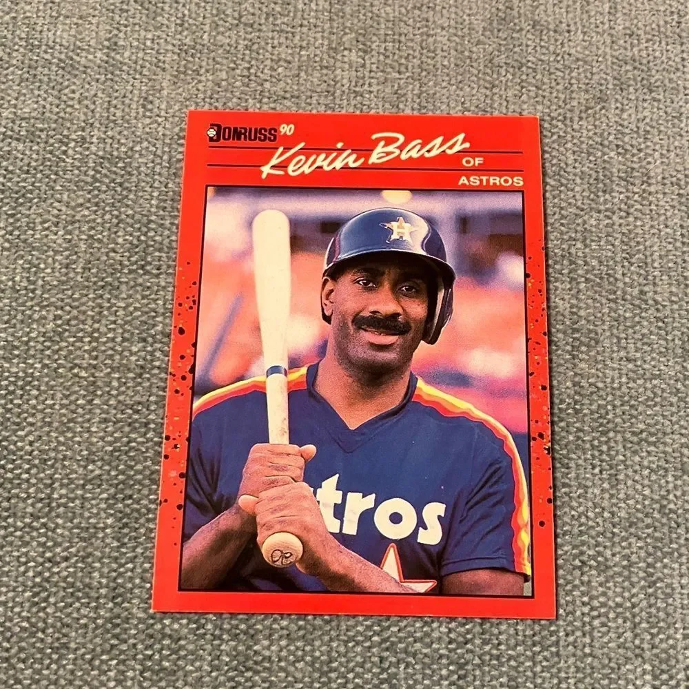 1990 Donruss Houston Astros Baseball Card Trading Card